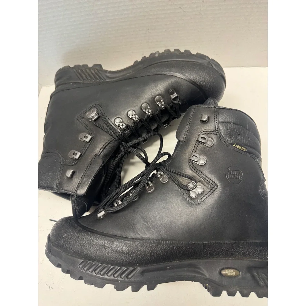 Hanwag Special Forces GTX Black Leather Gore-Tex Vibram Tactical Boots US 10.5